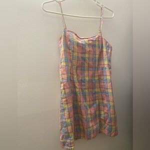 Forever 21 plaid dress in size small